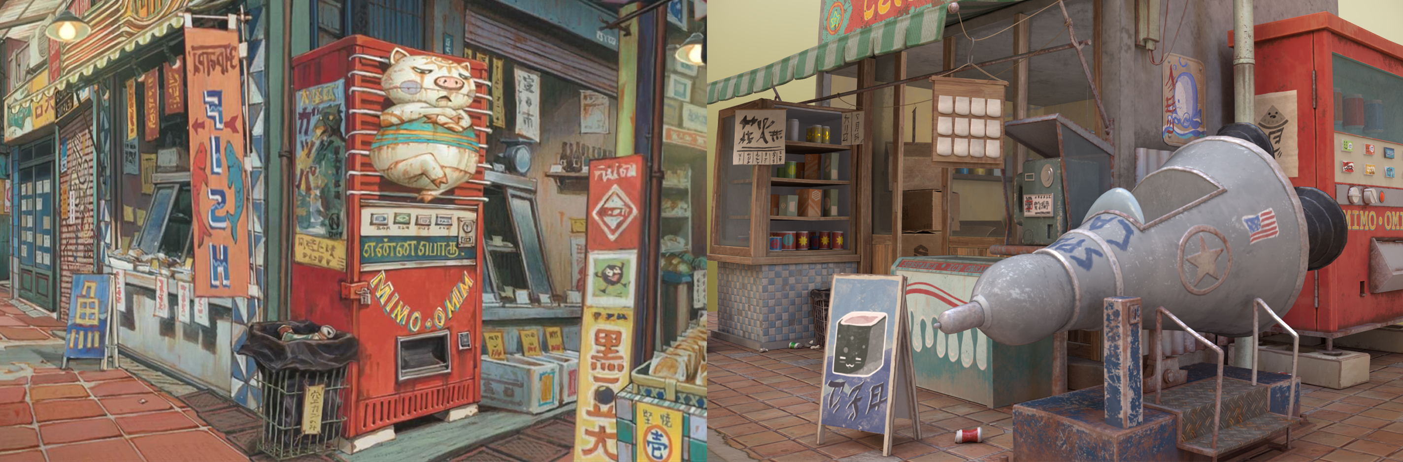 Japanese Animation Style With Substance Painter - 